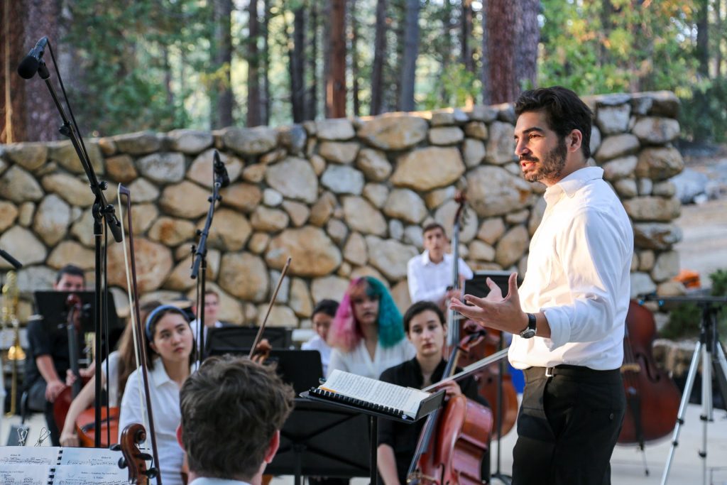 Idyllwild Arts Festival Orchestra Rehearsal